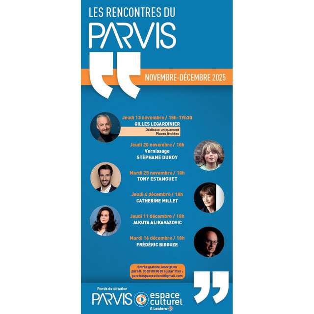 Le Parvis - Dédicace avec Rudy Afonso