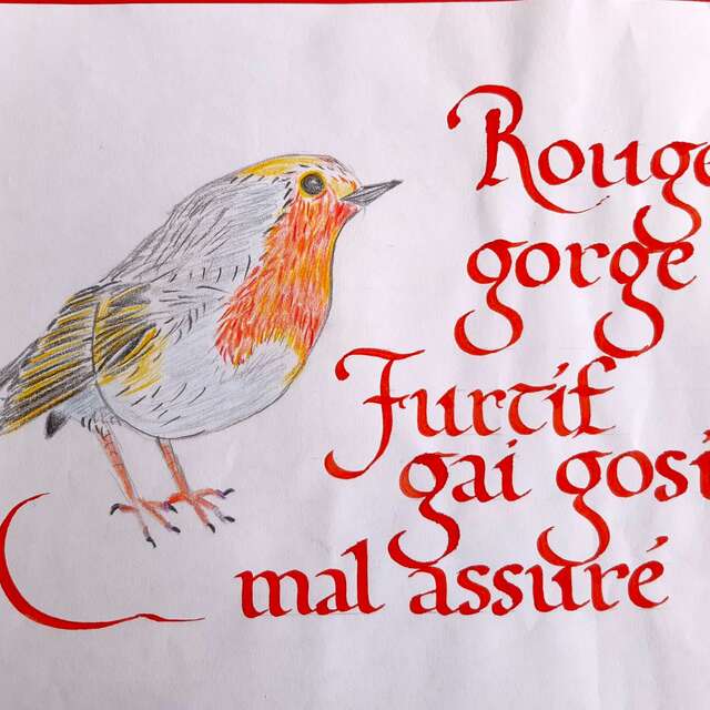 Atelier adulte et enfant - Calligraphie Printanière