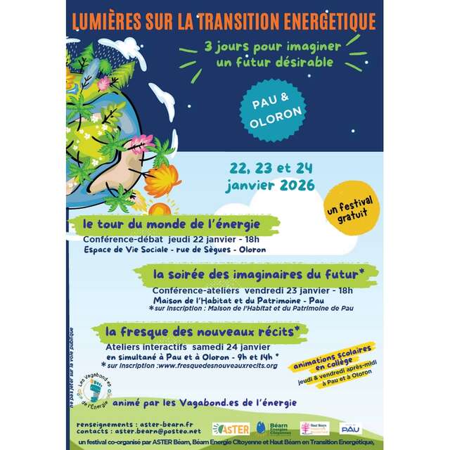 Lumière sur la transition énergétique - Conférence "la soirée des imaginaires du futur"