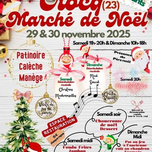 Marché de Noël à Crocq