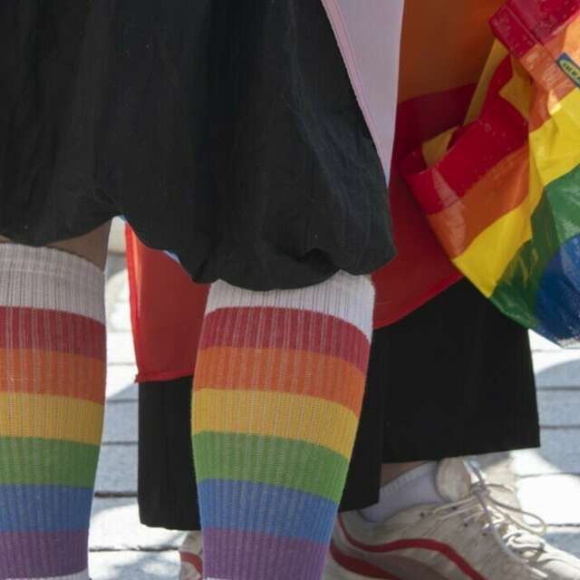 Expo photos, la marche des Fiertés à l'Escalier