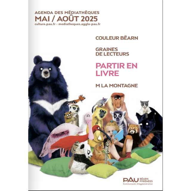 Agenda des médiathèques - Mai à Août 2025