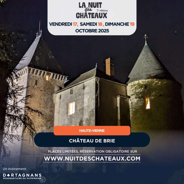 La nuit des Châteaux au Château de Brie