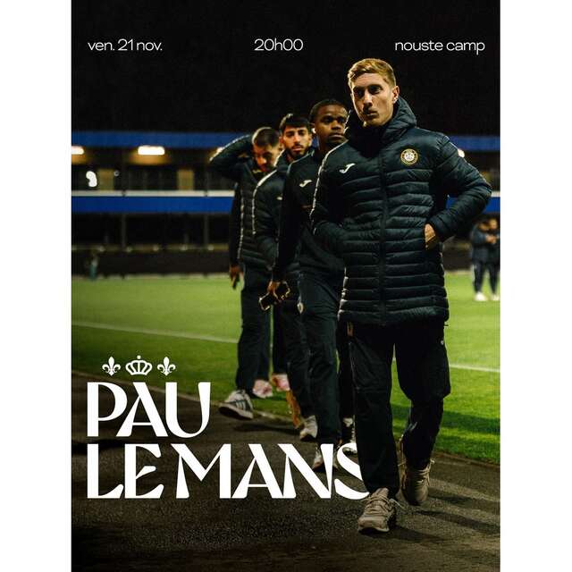 Football - Ligue2 BKT: PAU FC Vs Le Mans FC