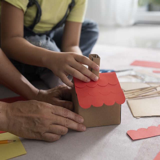 Atelier parent-enfant - Création recyclée