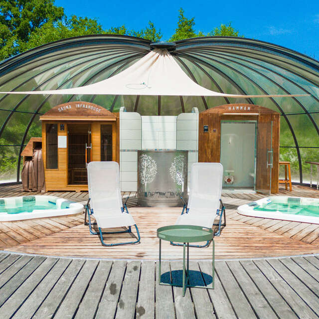 Moulin des Combes, le SPA "Bulle Zen"
