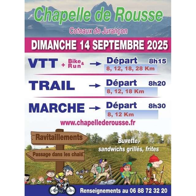 Chapelle de Rousse - VTT Trail & Marche