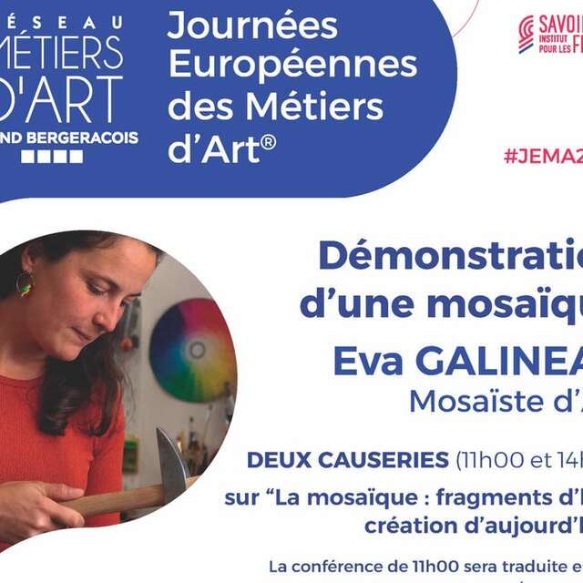 JEMA | Demonstration d'une mosaïque et causeries à la Micro Folie
