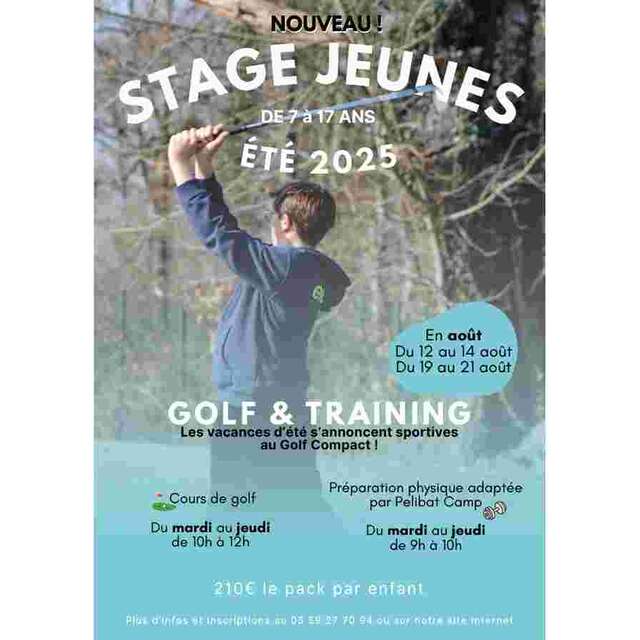 Stage jeunes juillet Golf