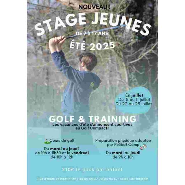 Stage jeunes juillet Golf