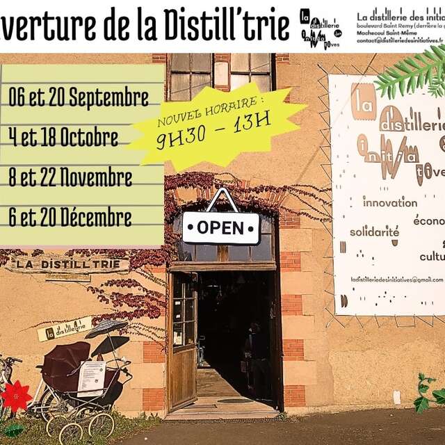 LA DISTILL'TRIE EST OUVERTE!