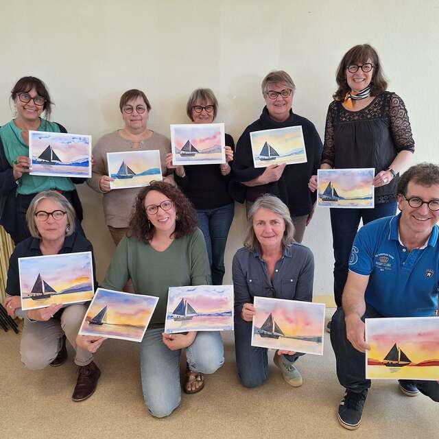 Stage de dessin et aquarelle