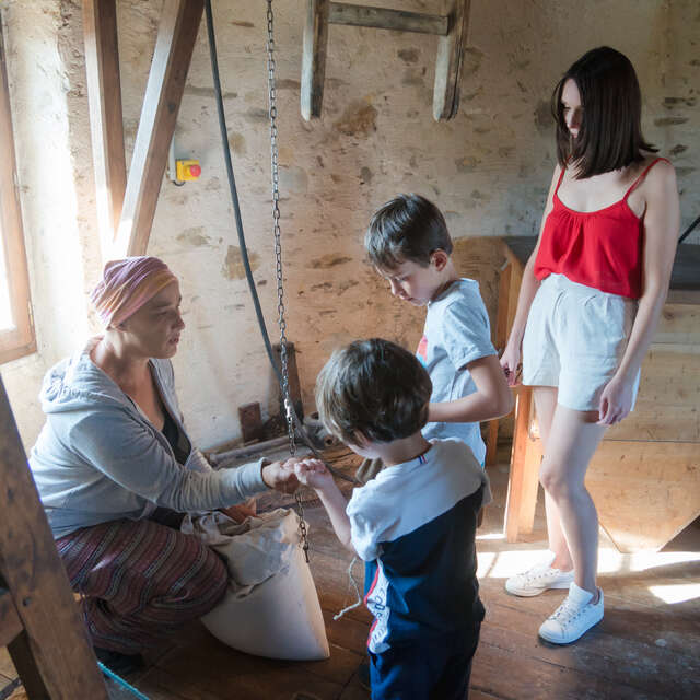 Visite du moulin de la Bicane