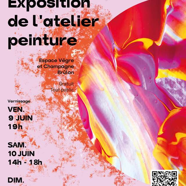 EXPOSITION DE L'ATELIER PEINTURE