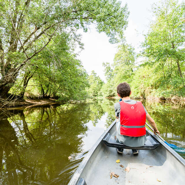 Balade en barque et canoë - L'Orbière