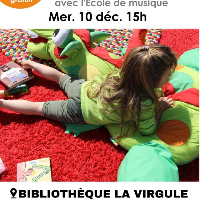 L'HEURE DES HISTOIRES LA VIRGULE