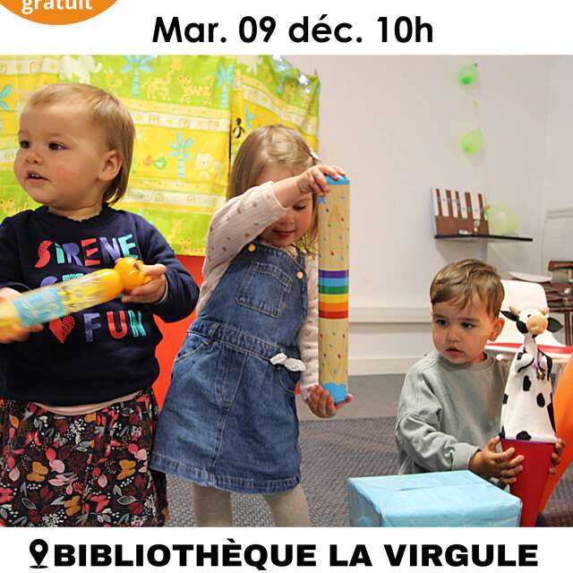 L'HEURE DES PETITS LECTEURS LA VIRGULE