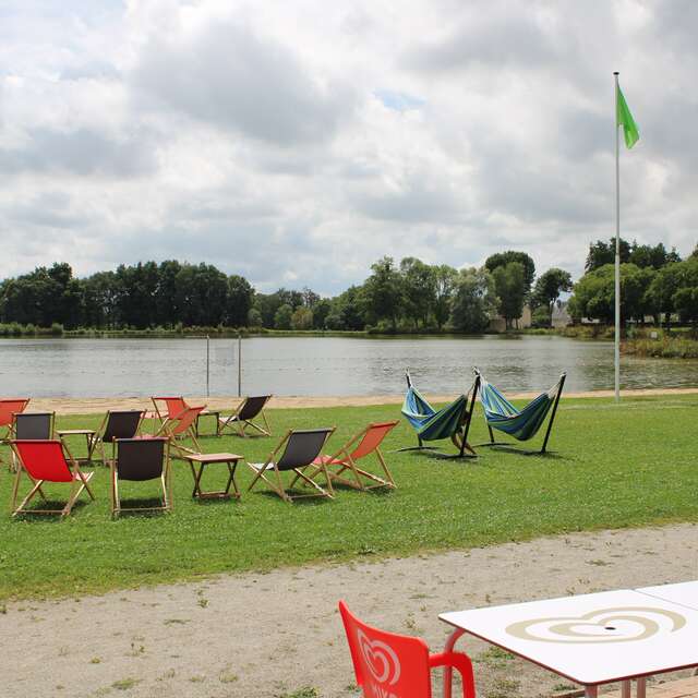 Plage et base de loisirs de Combrée