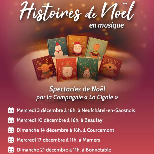Spectacles de Noël par la Compagnie "La Cigale"