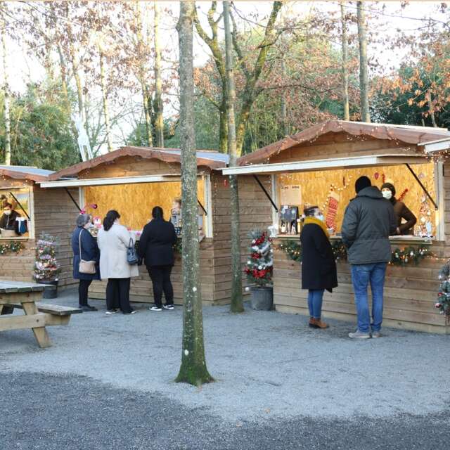 Marché de Noël au Zoo de la Boissière du Doré