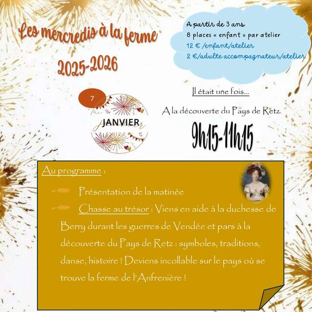 LES MERCREDIS A LA FERME CHASSE AU TRÉSOR