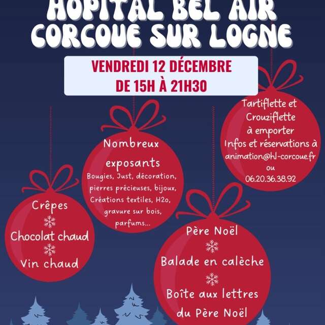 MARCHÉ DE NOËL BEL-AIR A CORCOUÉ SUR LOGNE