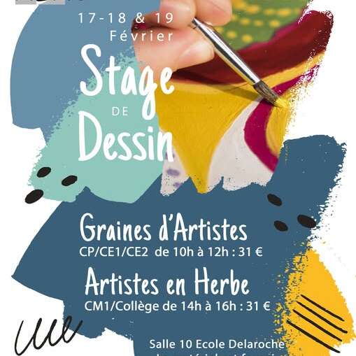 Stage de dessin pour enfants