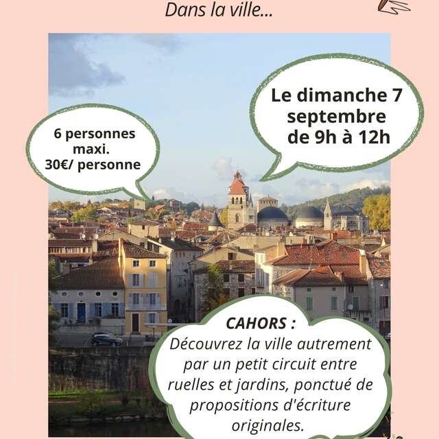 Balade écrite dans la ville