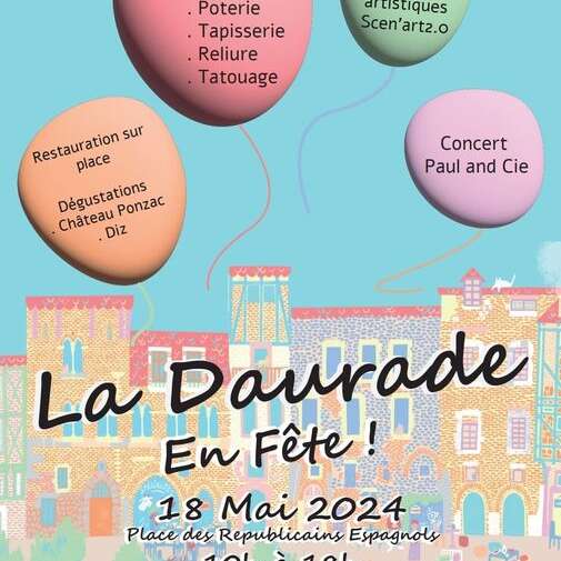 Fête du quartier la Daurade