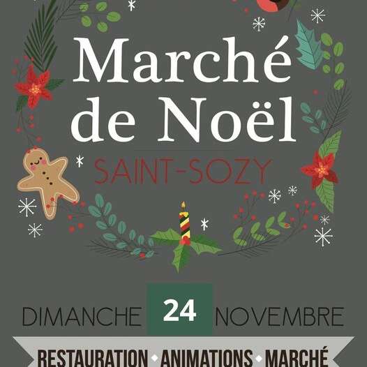 Marché de Noël à St Sozy