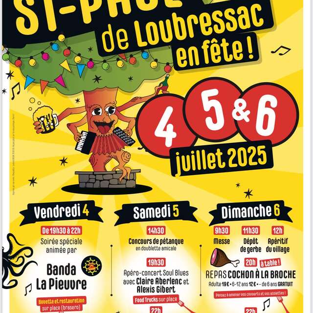Fête Votive de Saint-Paul-de-Loubressac