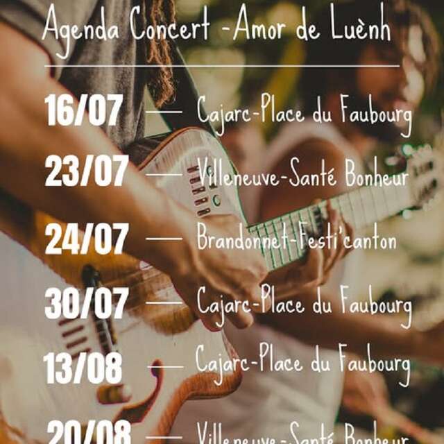 Concert à Cajarc, Amor de luènh