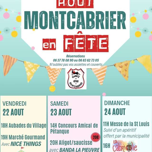 Fête votive de Montcabrier
