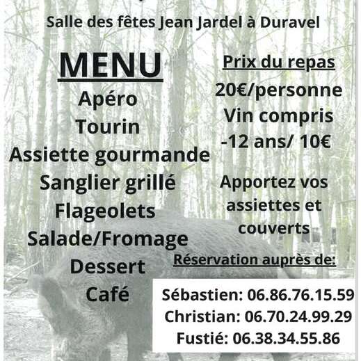 Repas champêtre à Duravel