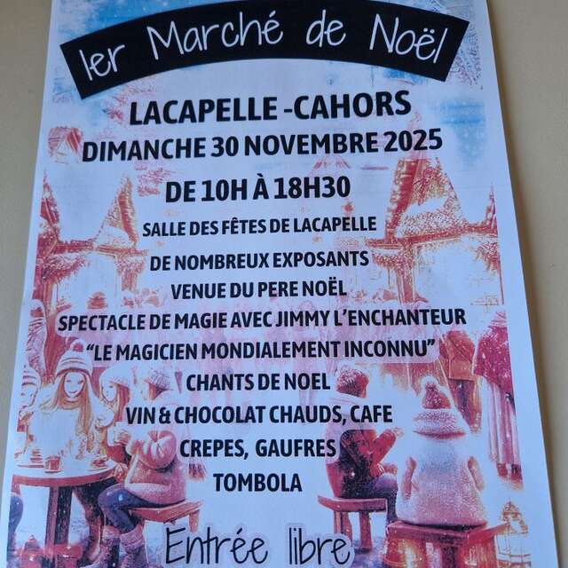Marché de Noël à Lacapelle (Cahors)