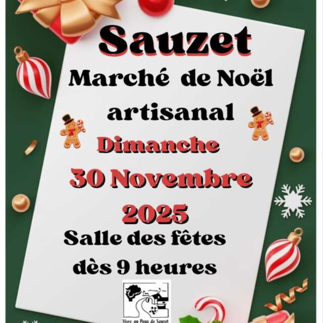 Marché de Noël Artisanal de Sauzet