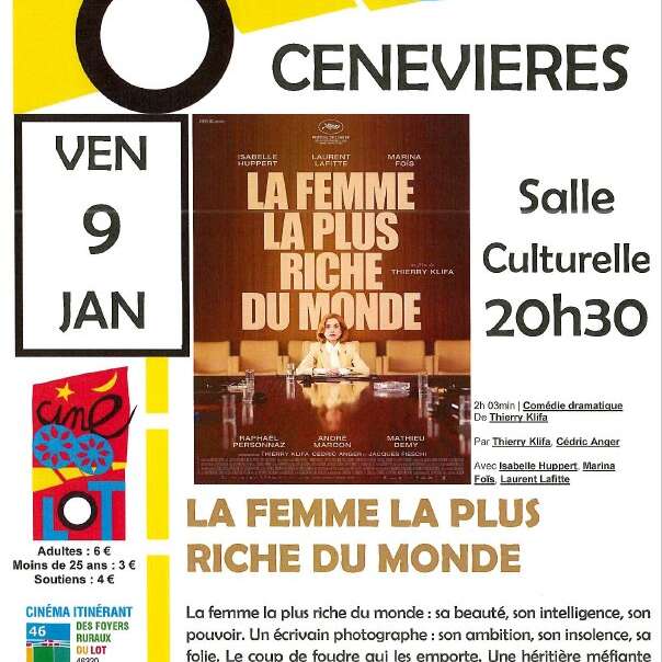 Ciné-Lot : "La femme la plus riche du monde"