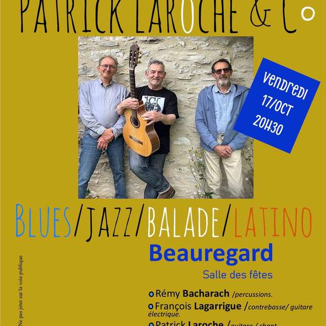 Concert de Patrick Laroche & Co