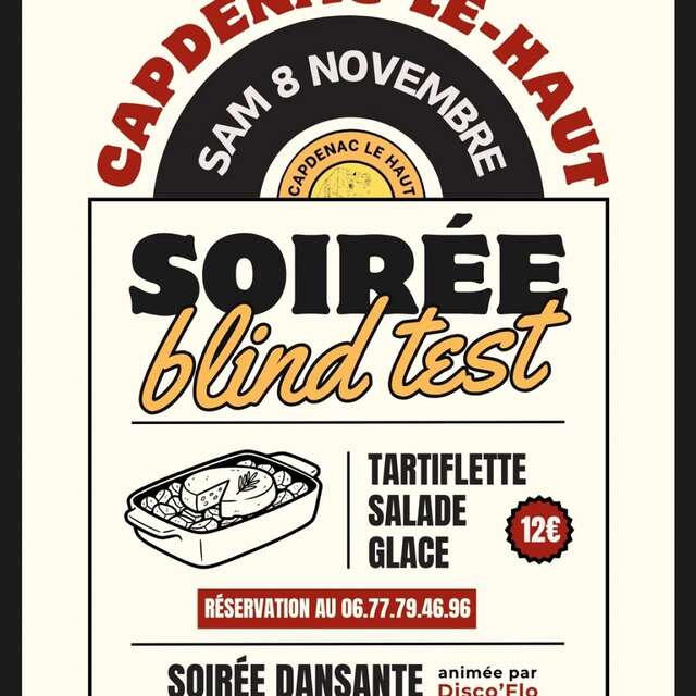 Soirée blind test à Capdenac-le-Haut