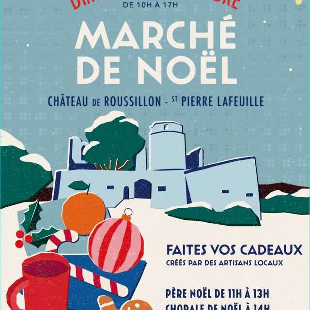 Marché de Noël au Château du Roussillon