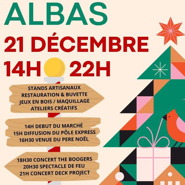 Marché de Noël à Albas