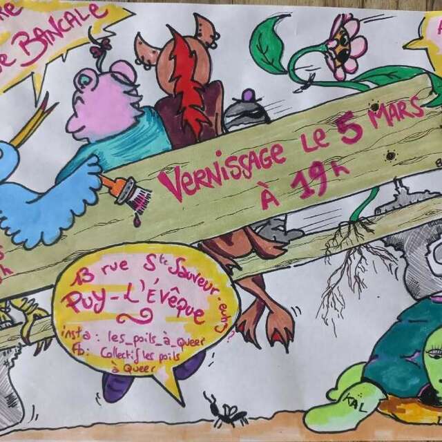 Vernissage de la boutique bancale