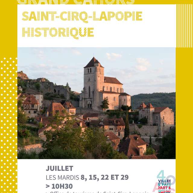 Visite guidée : Saint-Cirq Lapopie historique