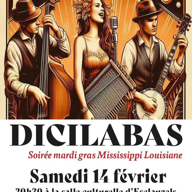 Esclau'Culture : Dicilabas - Mardi Gras, Mississippi - Louisiane