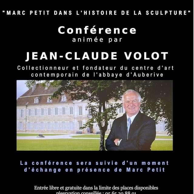 Conférence "Marc Petit dans l'histoire de la sculpture"