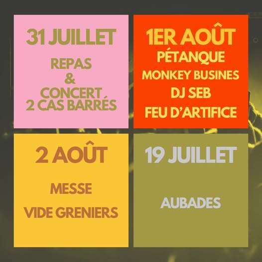 Fête votive de Saint-Pierre-Lafeuille