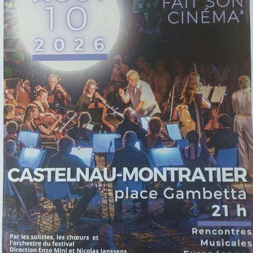 Concert des Rencontres Musicales Européennes à Castelnau-Montratier