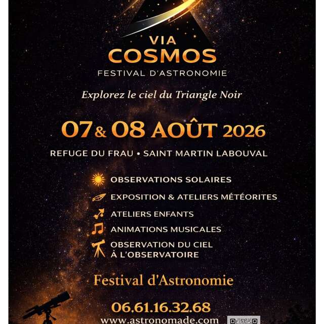 Festival d’Astronomie Vià Cosmos