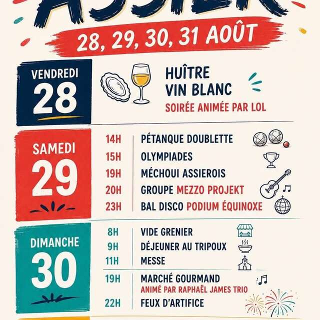 Fête Votive à Assier