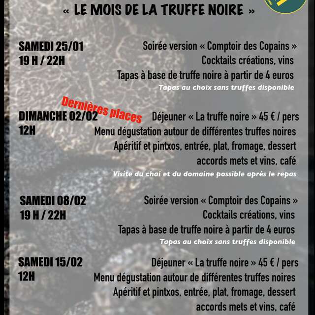 Soirée "Comptoir des Copains" au Château des Cloutous